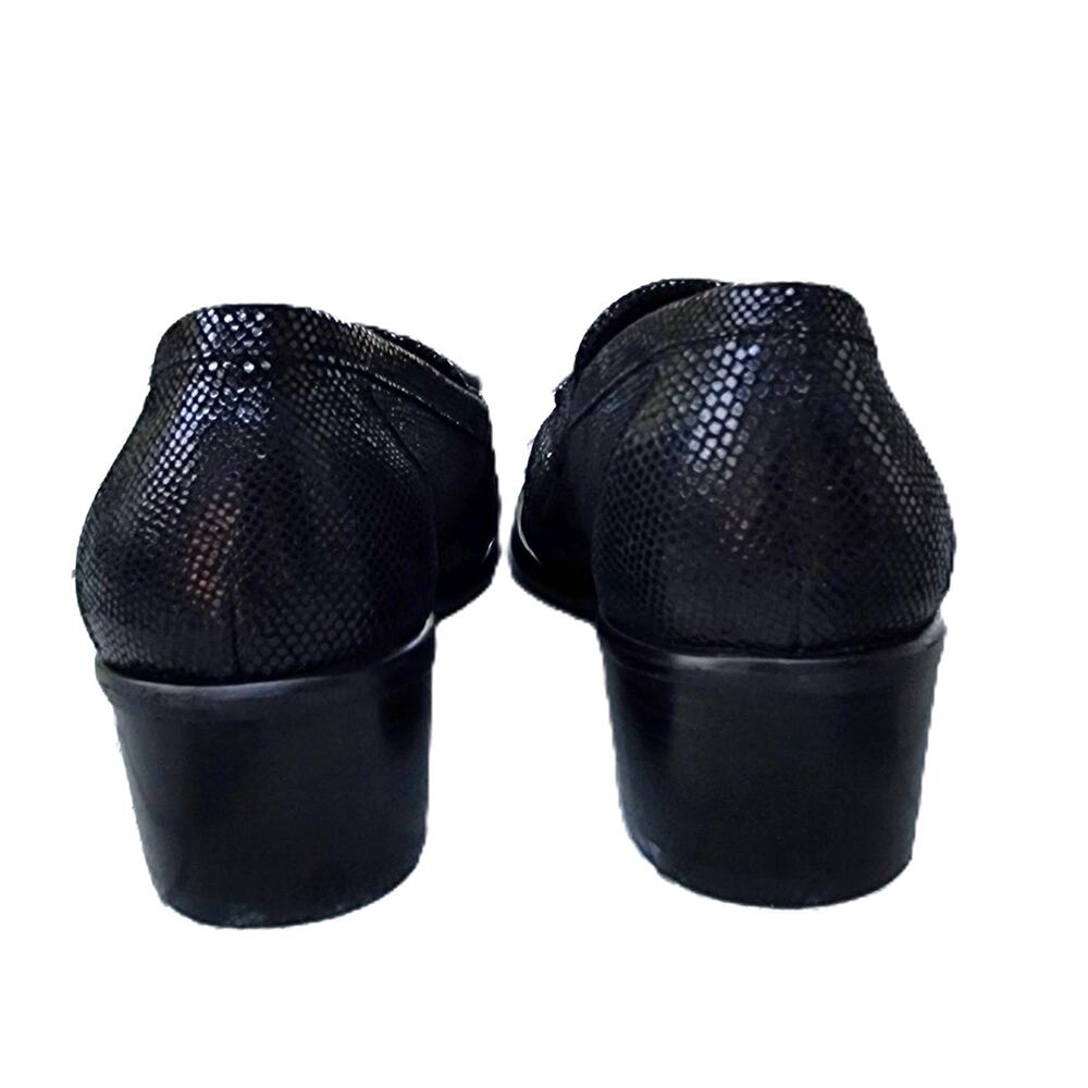 Stuart Weitzman Embellished Textured Patent Leath… - image 5